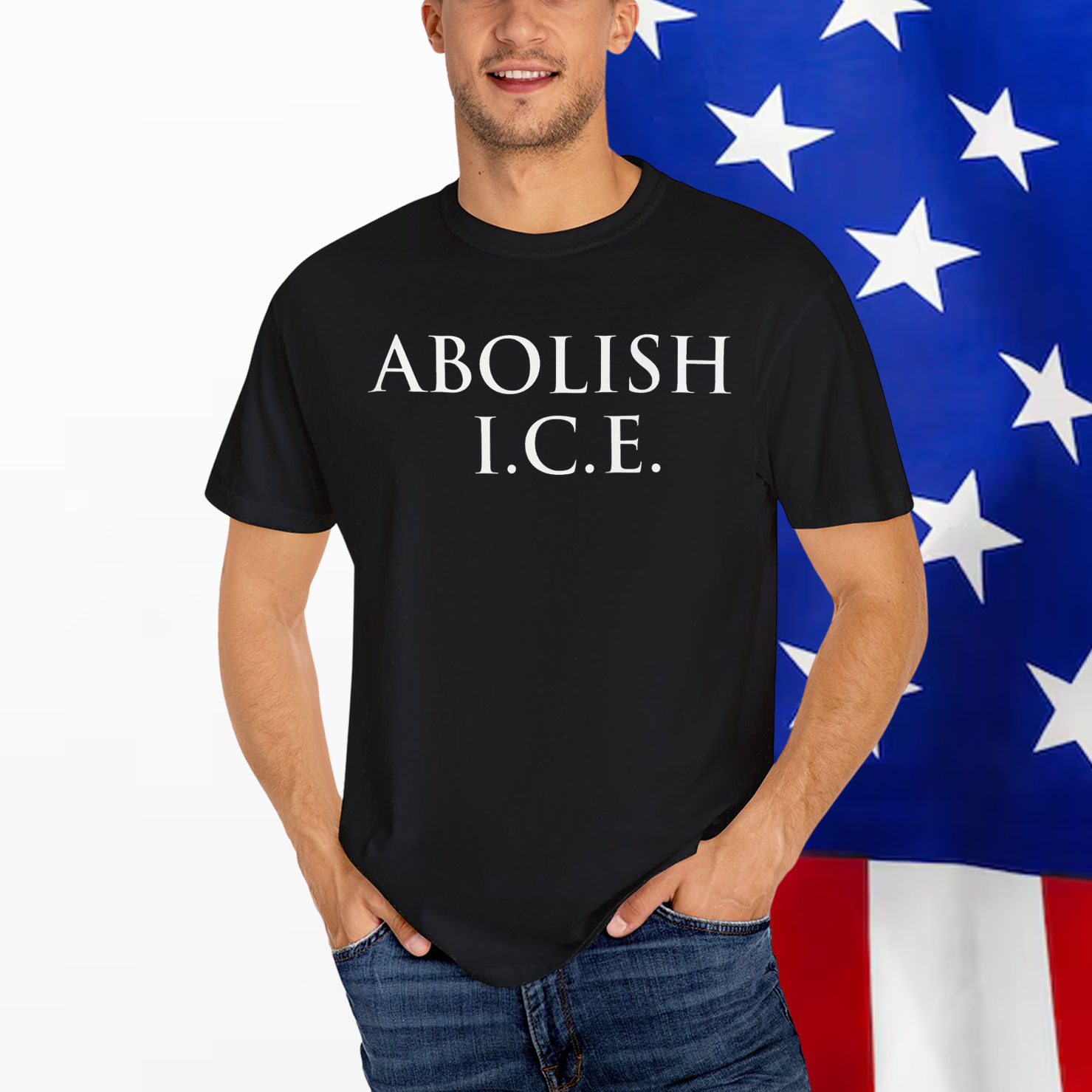 Abolish I.C.E. Political T-Shirt