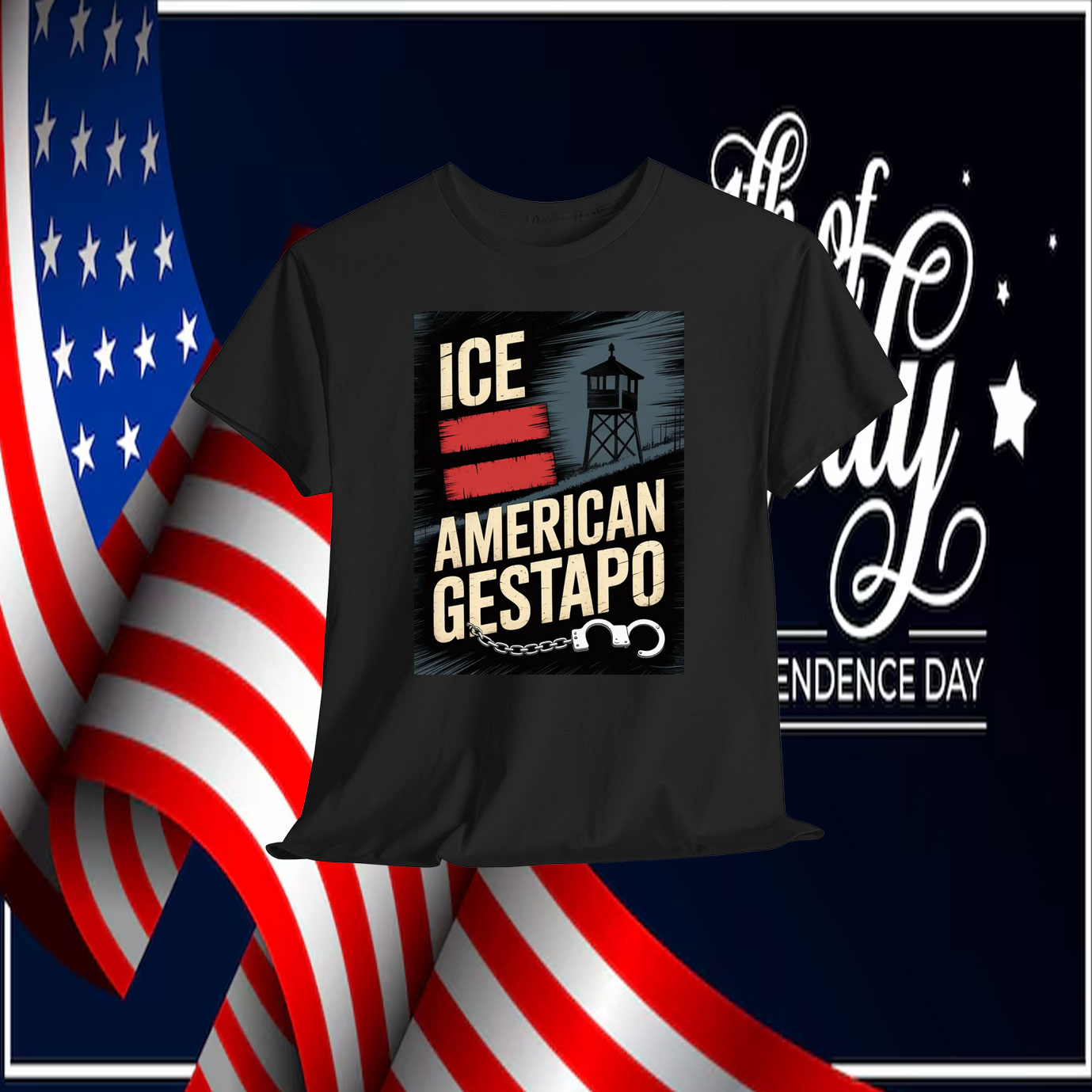 Abolish ICE America Gestapo Shirt