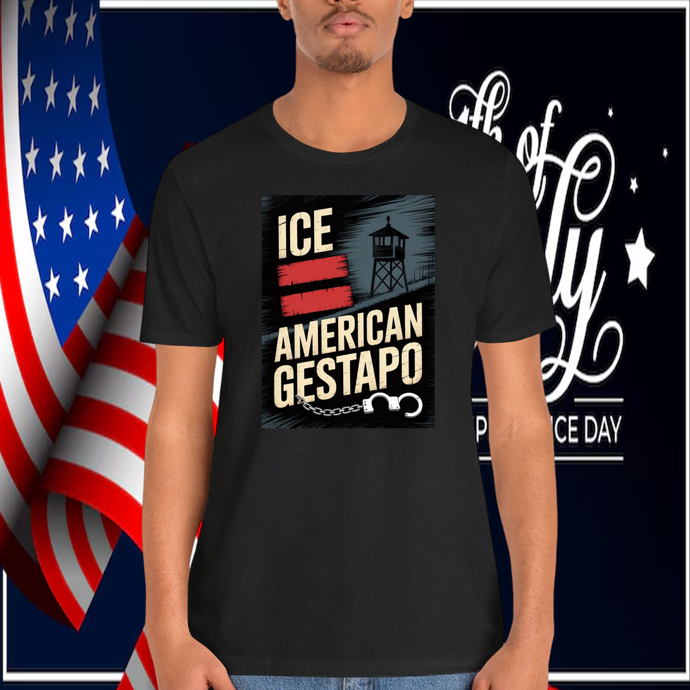 Abolish ICE America Gestapo Shirt