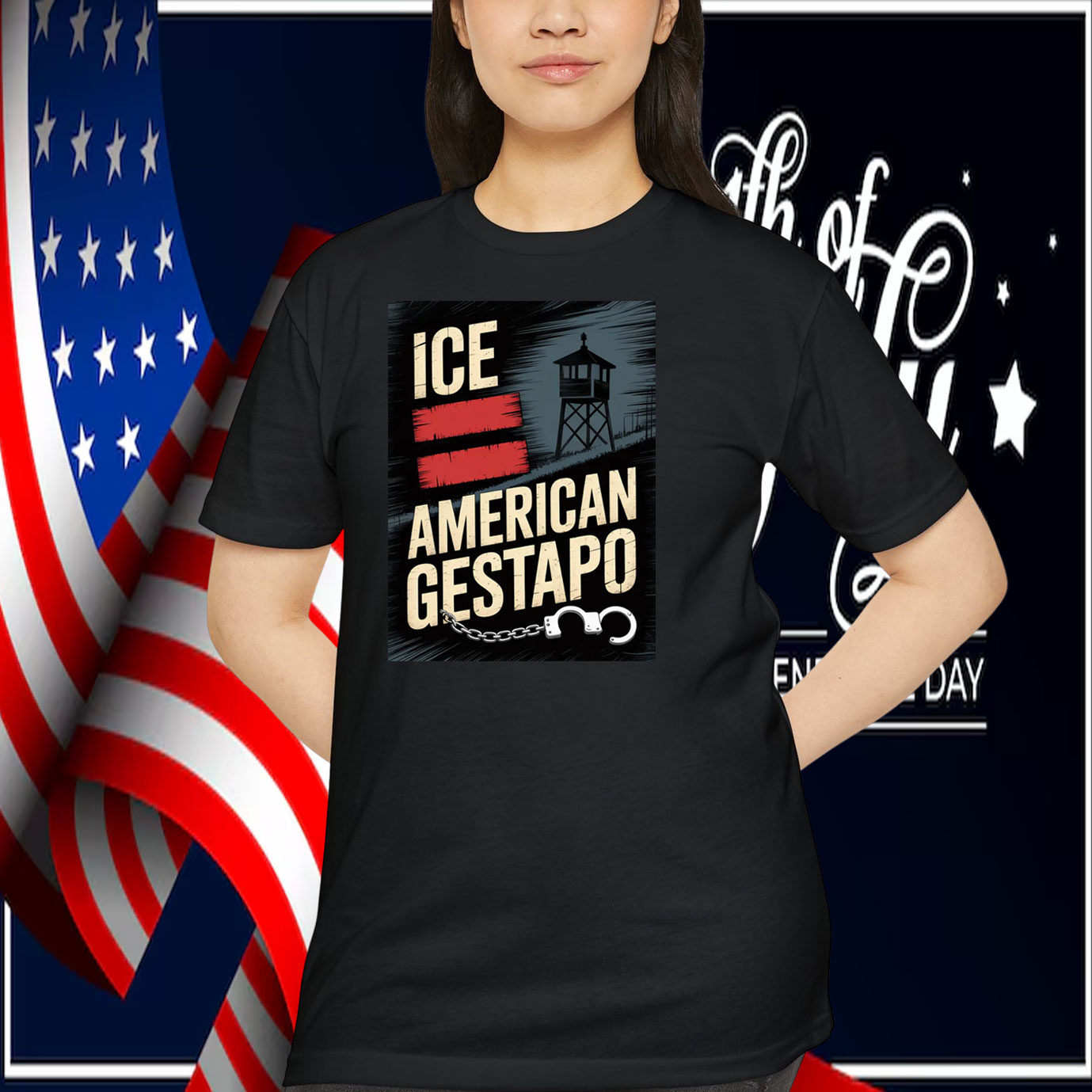 Abolish ICE America Gestapo Shirt