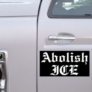 Abolish ICE Bumper Sticker