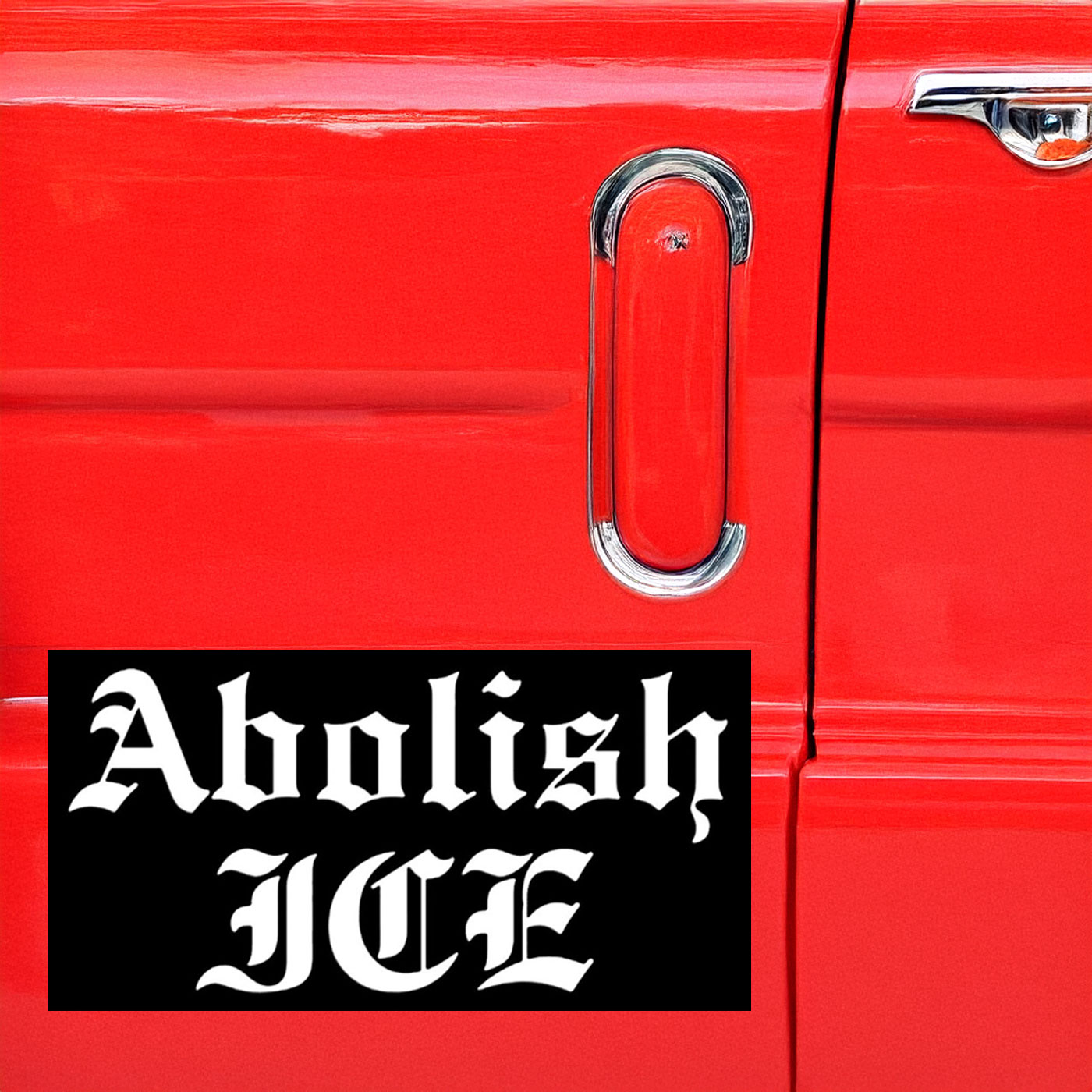 Abolish ICE Bumper Sticker