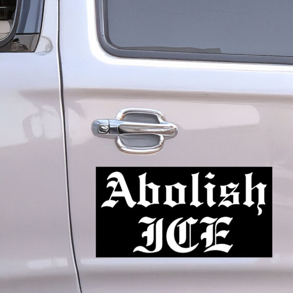 Abolish ICE Car Magnet