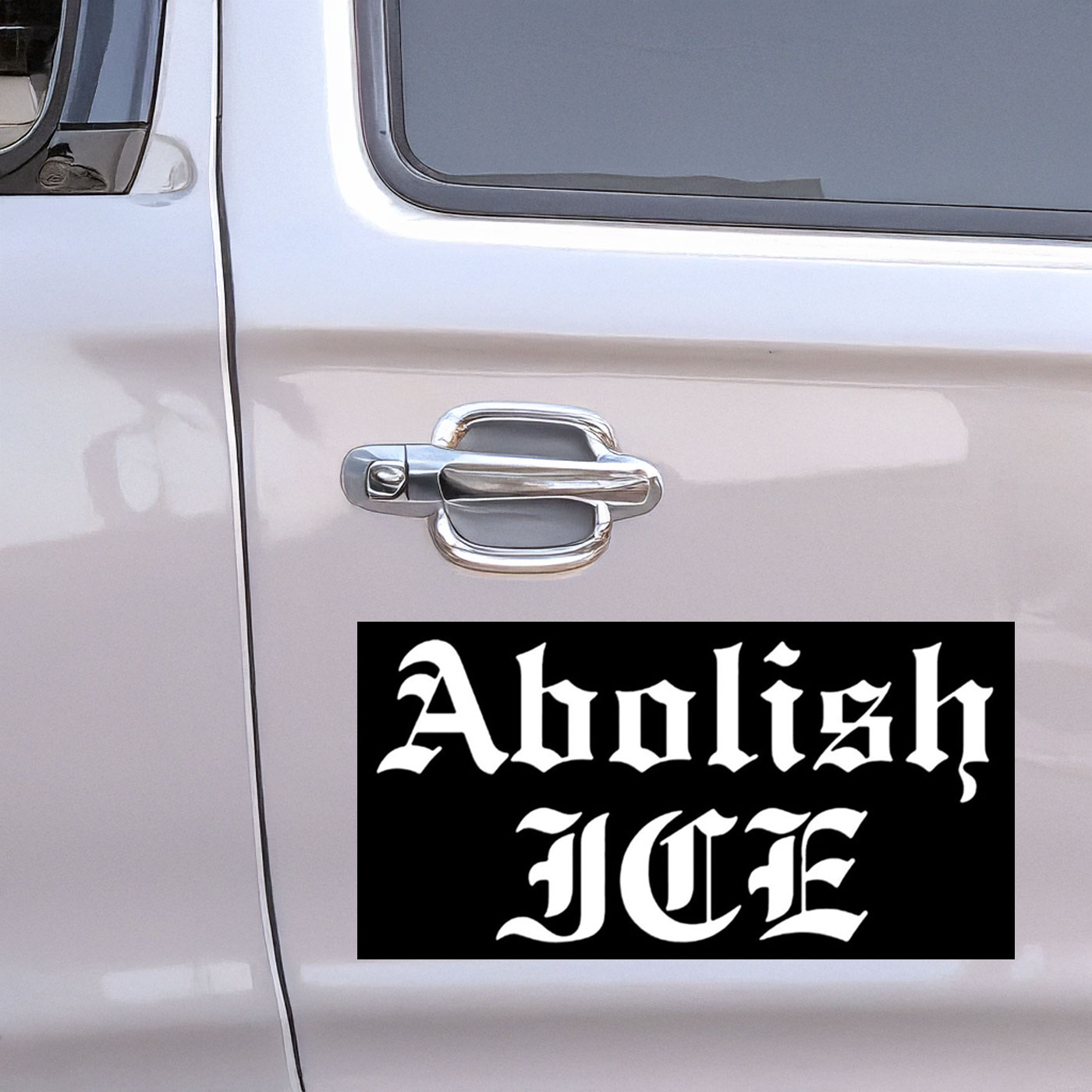Abolish ICE Car Magnet
