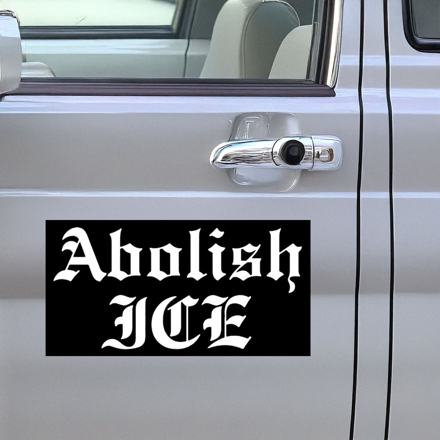 Abolish ICE Car Magnet