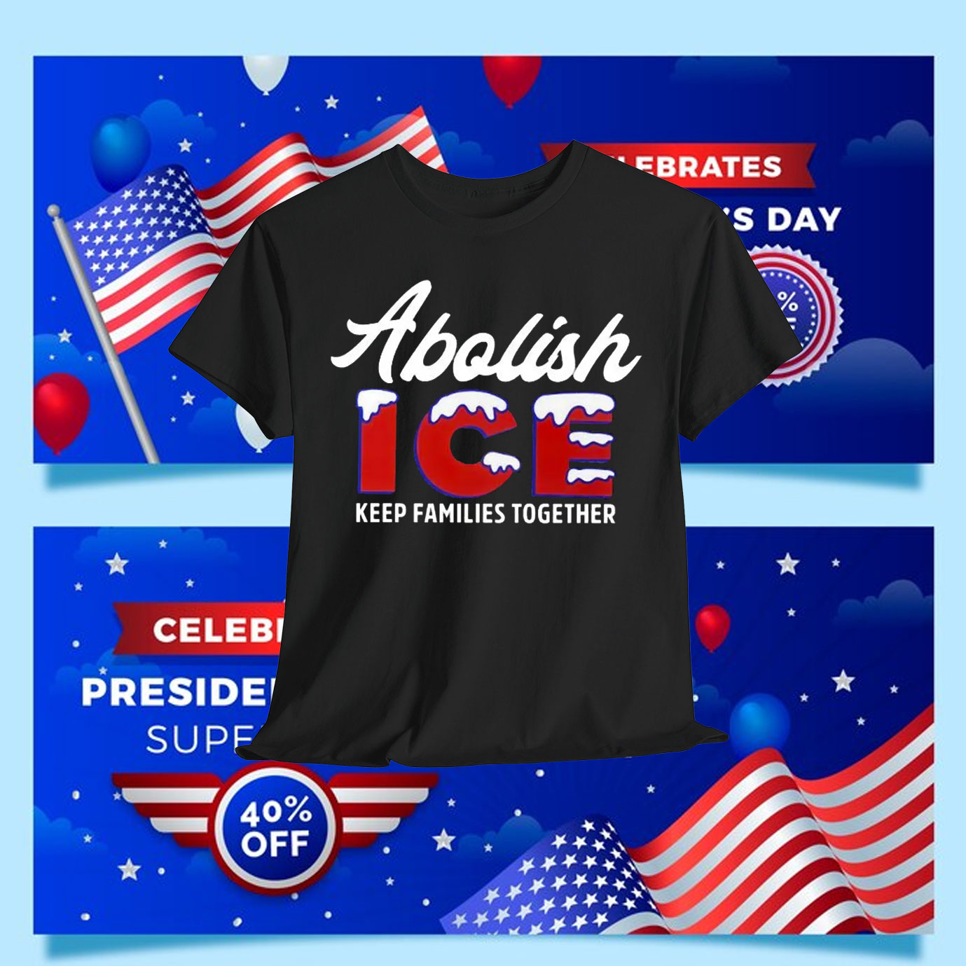 Abolish ICE Keep families together Shirts
