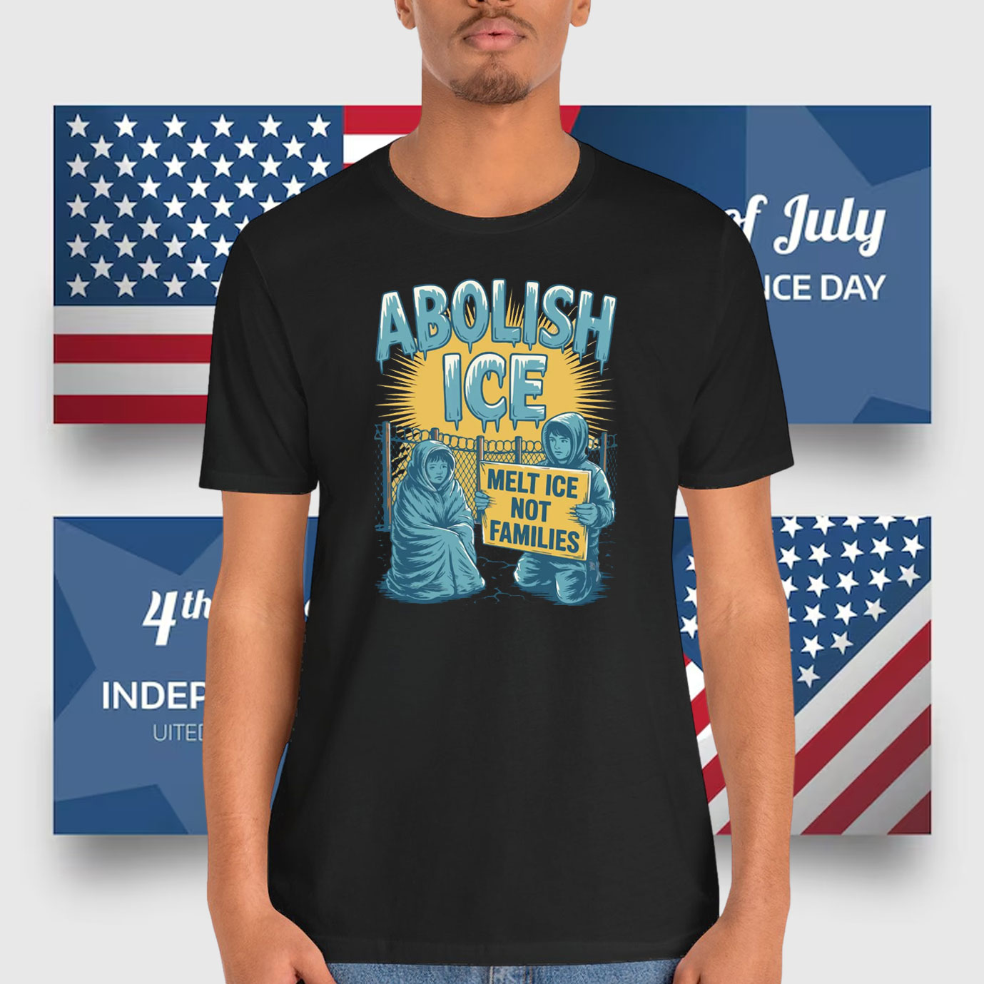 Abolish ICE Melt ICE Not Families Shirts