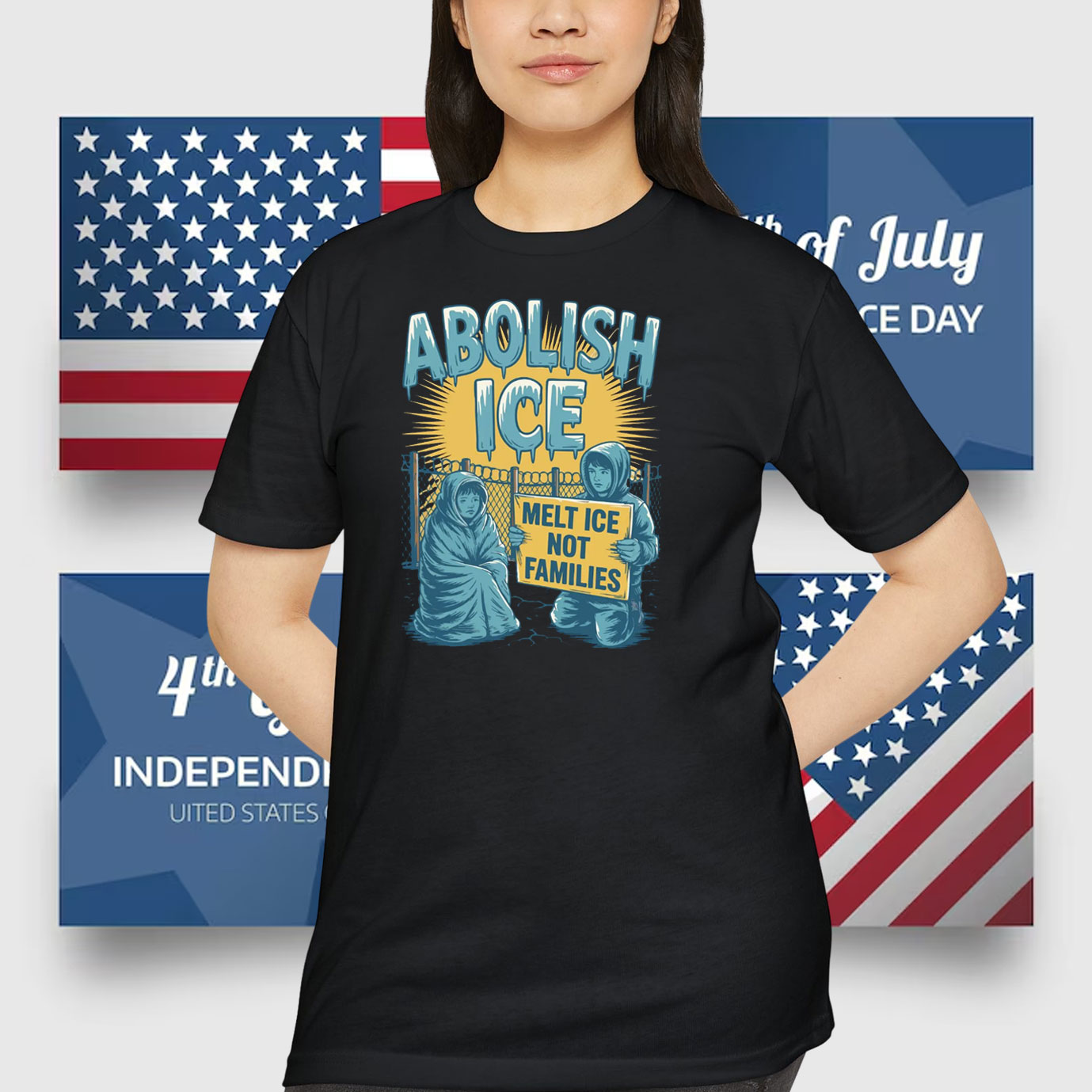 Abolish ICE Melt ICE Not Families Shirts
