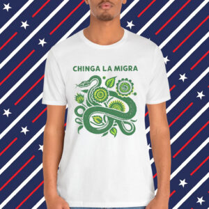 Abolish ICE Chinga La Migra Digital Design T-Shirt