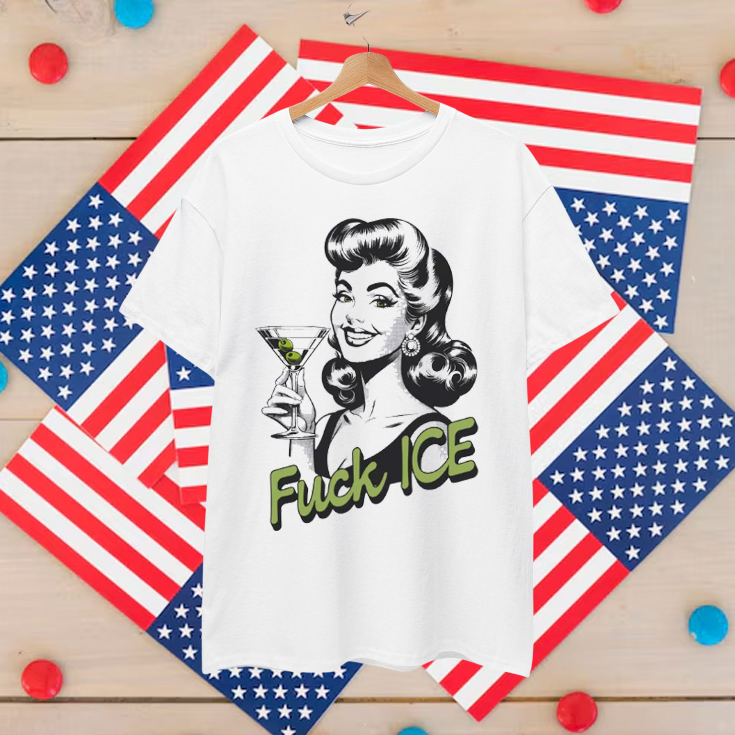 Abolish ICE Protest Crop T-Shirt