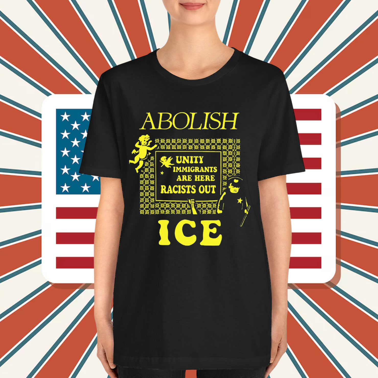 Abolish ICE Protest T-Shirt