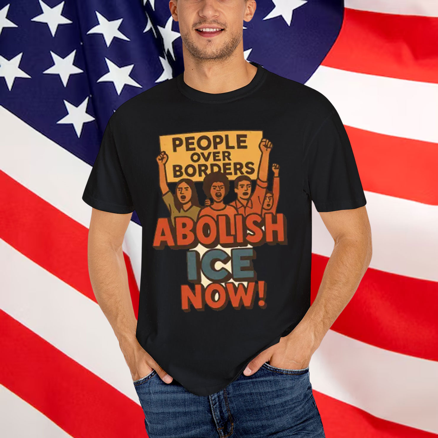 Abolish ICE Protest T-Shirt