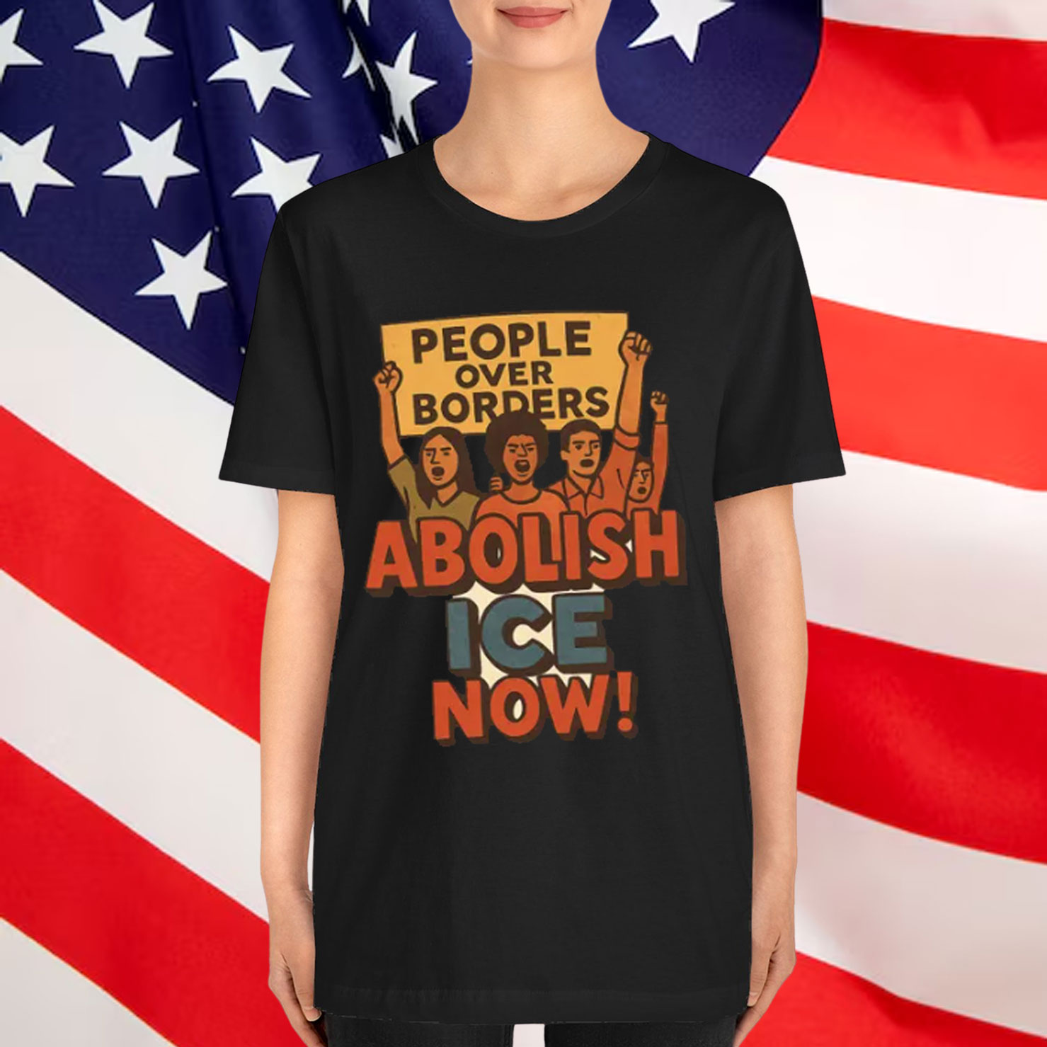 Abolish ICE Protest T-Shirt