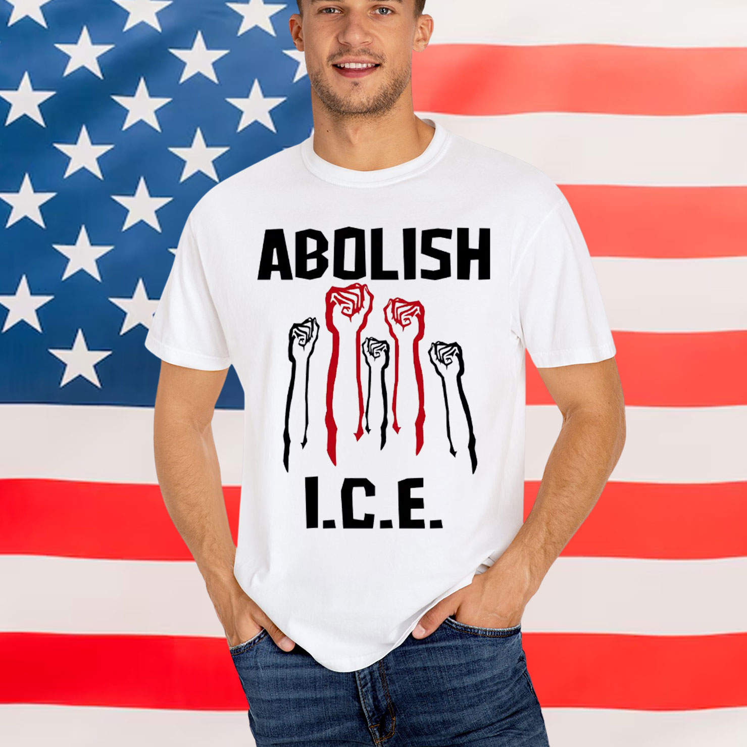 Abolish ICE Protest T-Shirt