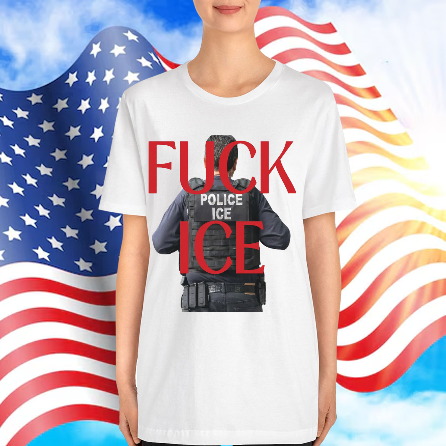 Fuck ICE Protest T-Shirt