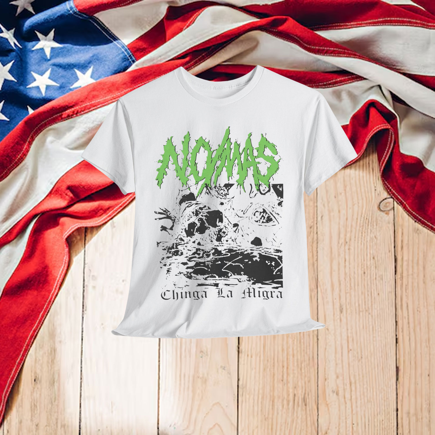 Abolish ICE Chinga La Migra T-Shirt