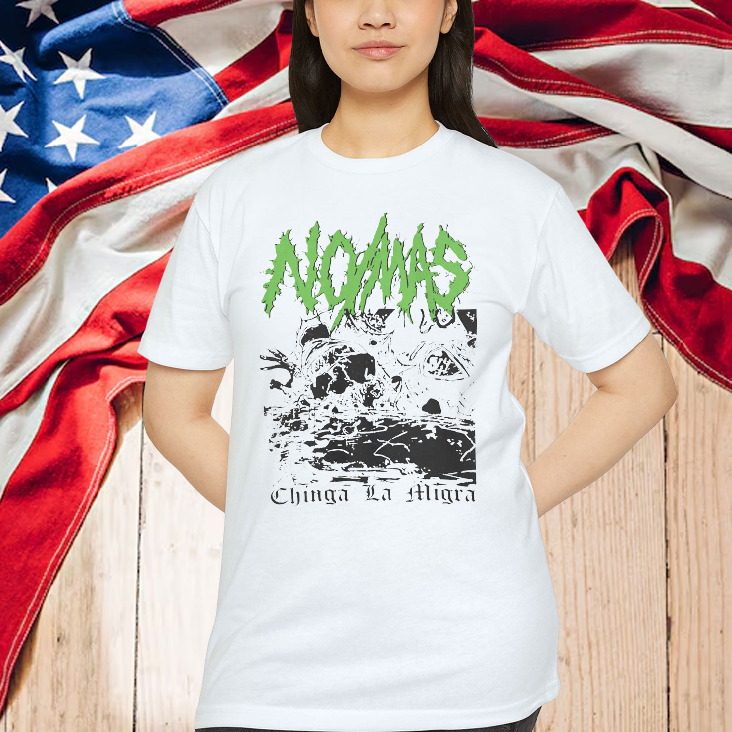Abolish ICE Chinga La Migra T-Shirt