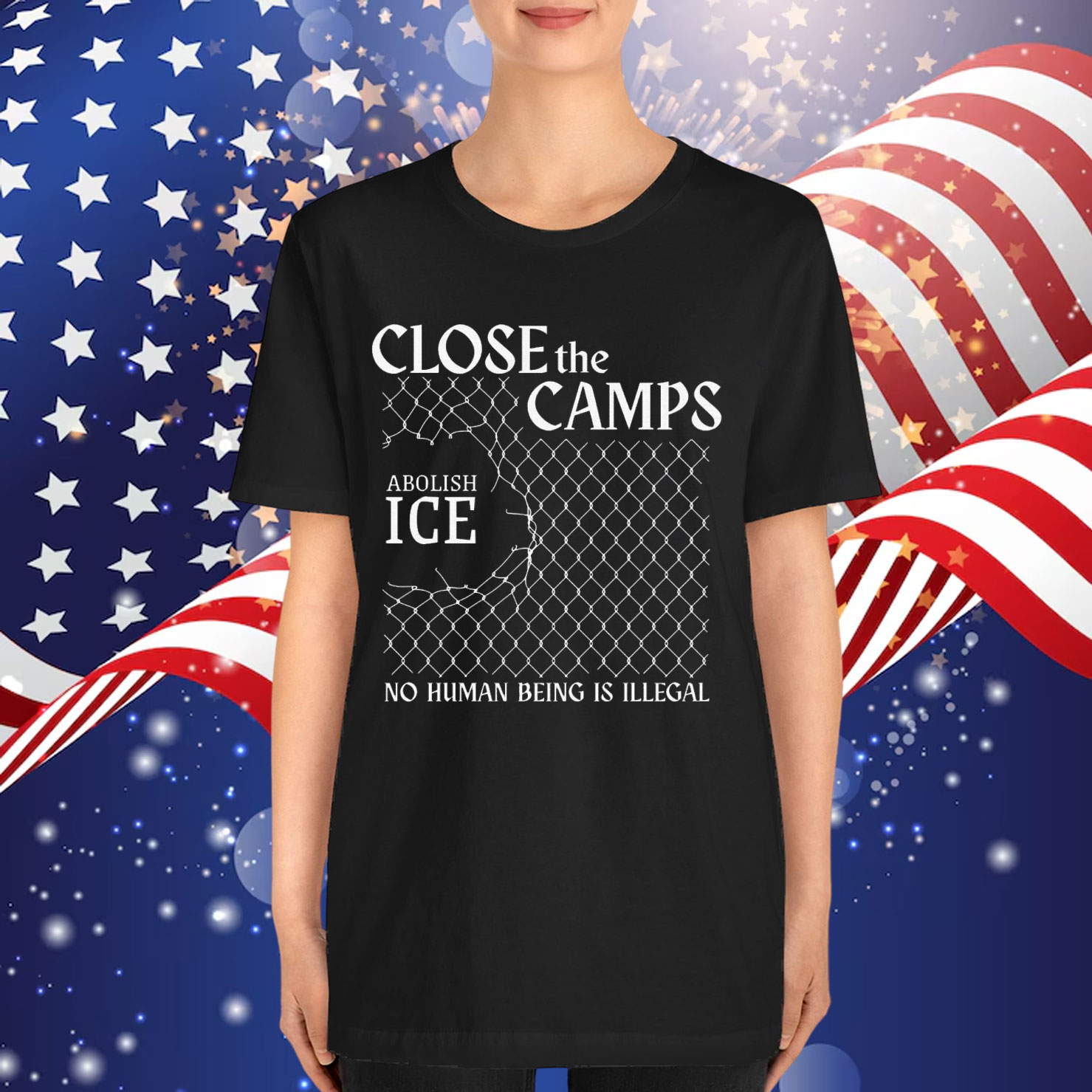 Abolish ICE Shirt Close The Camps T-Shirt