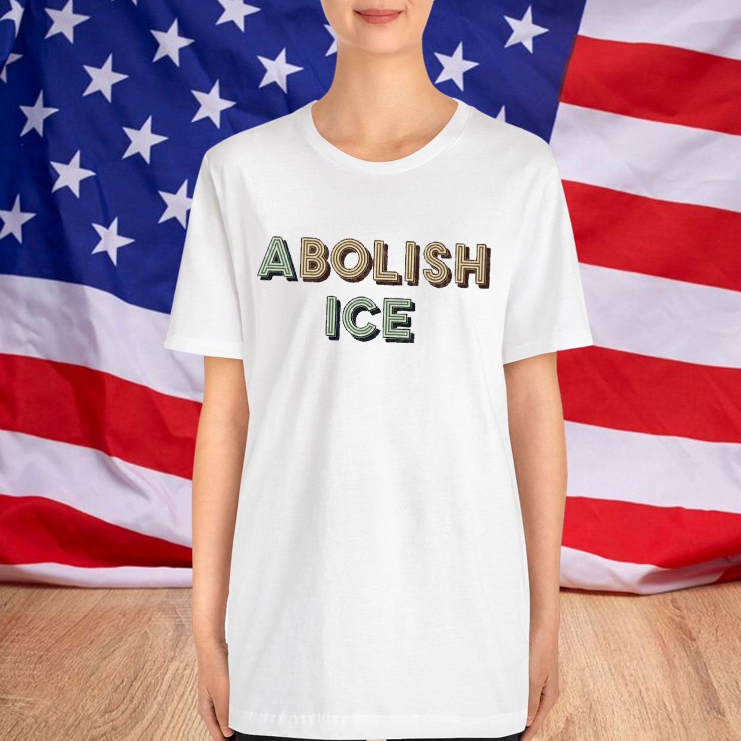 Abolish ICE Human T-Shirt
