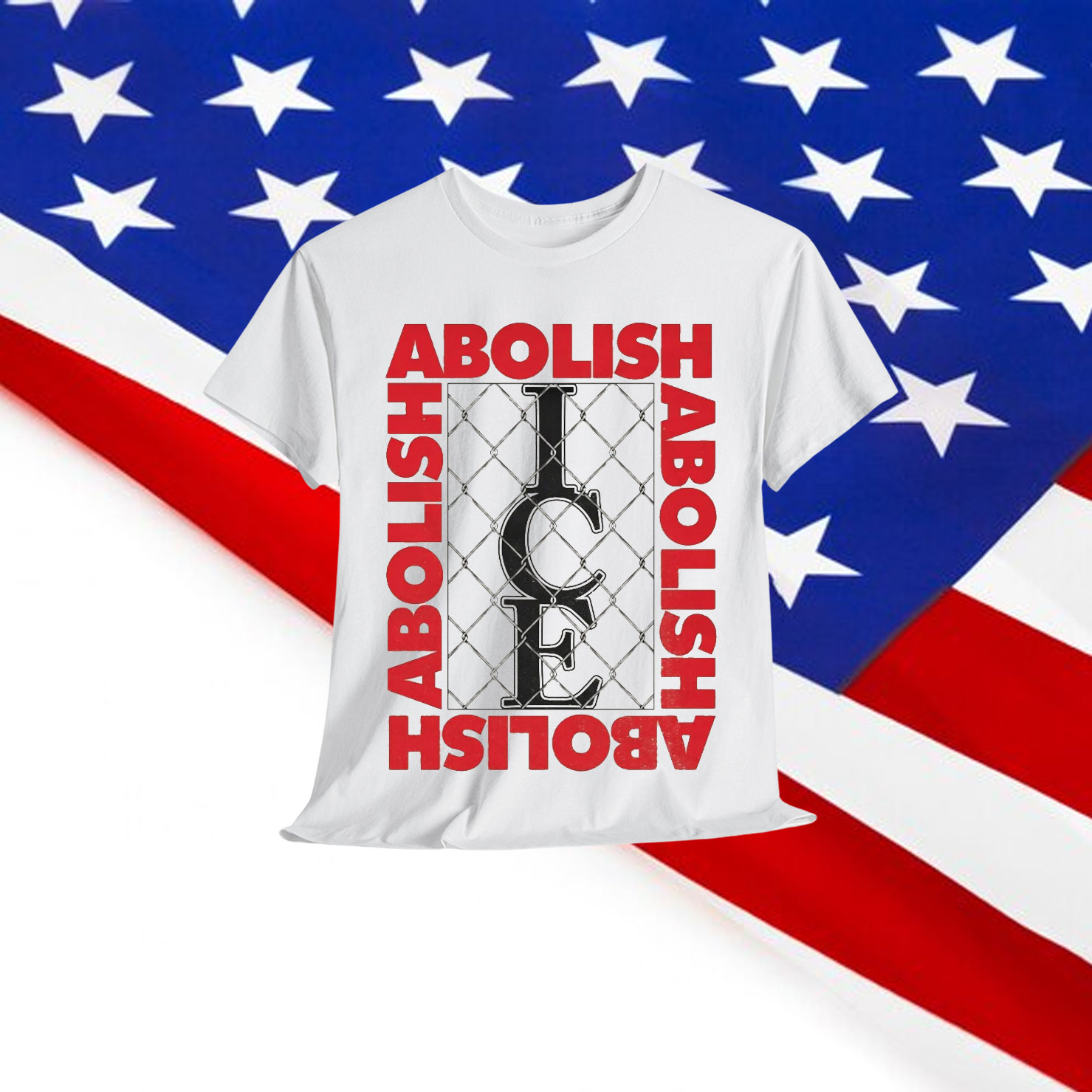 Abolish ICE Immigrant Rights T-Shirt