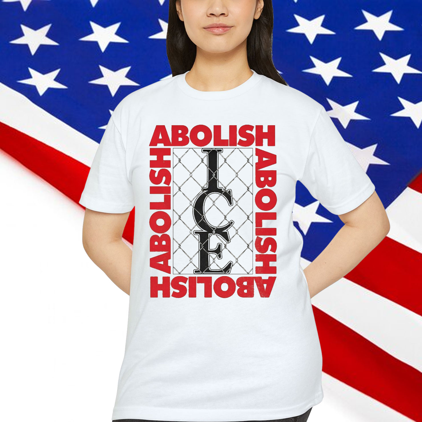 Abolish ICE Immigrant Rights T-Shirt