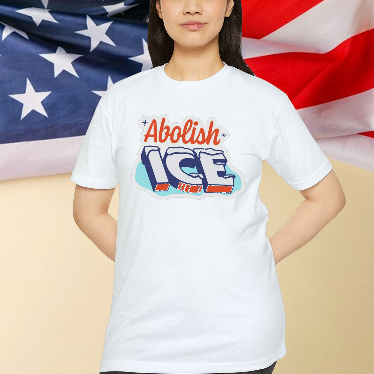Abolish ICE No Human Is Illegal T-Shirt