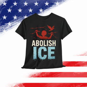 Abolish ICE No Human Is Illegal Immigrant T-Shirt