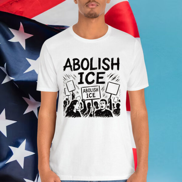 Abolish ICE No Human Is Illegal T-Shirt
