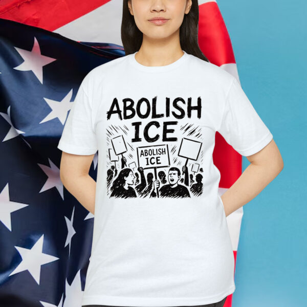 Abolish ICE No Human Is Illegal T-Shirt
