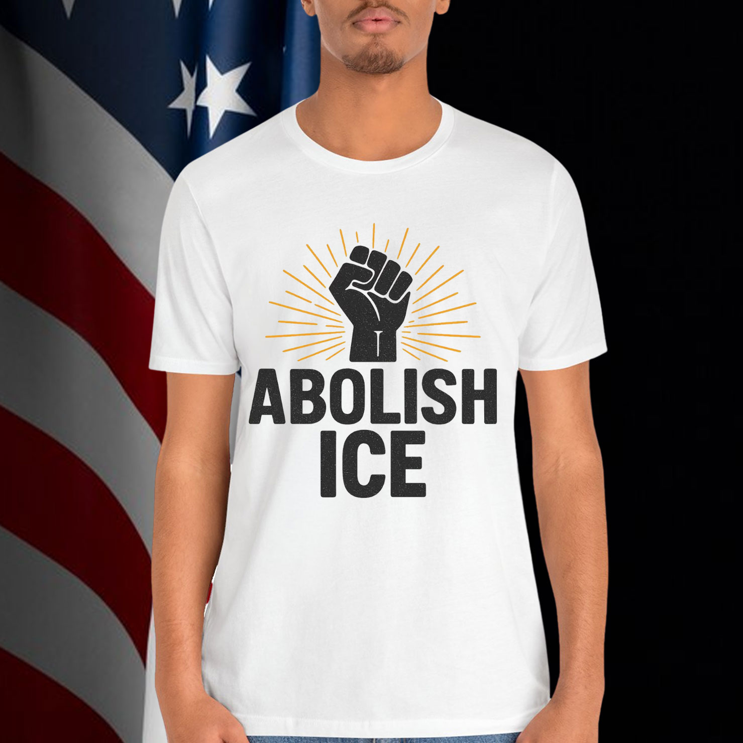 Abolish ICE Political T-Shirt