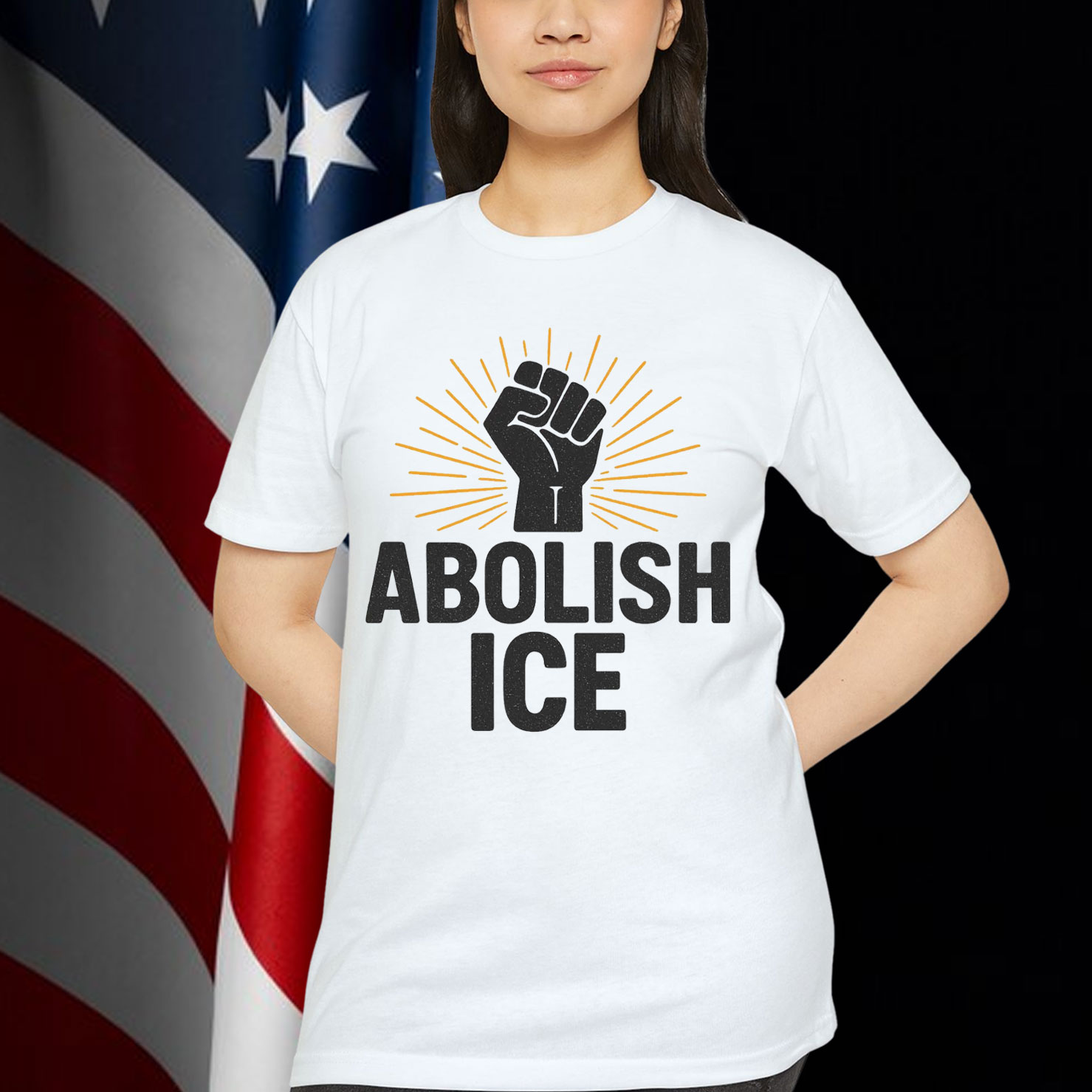 Abolish ICE Political T-Shirt