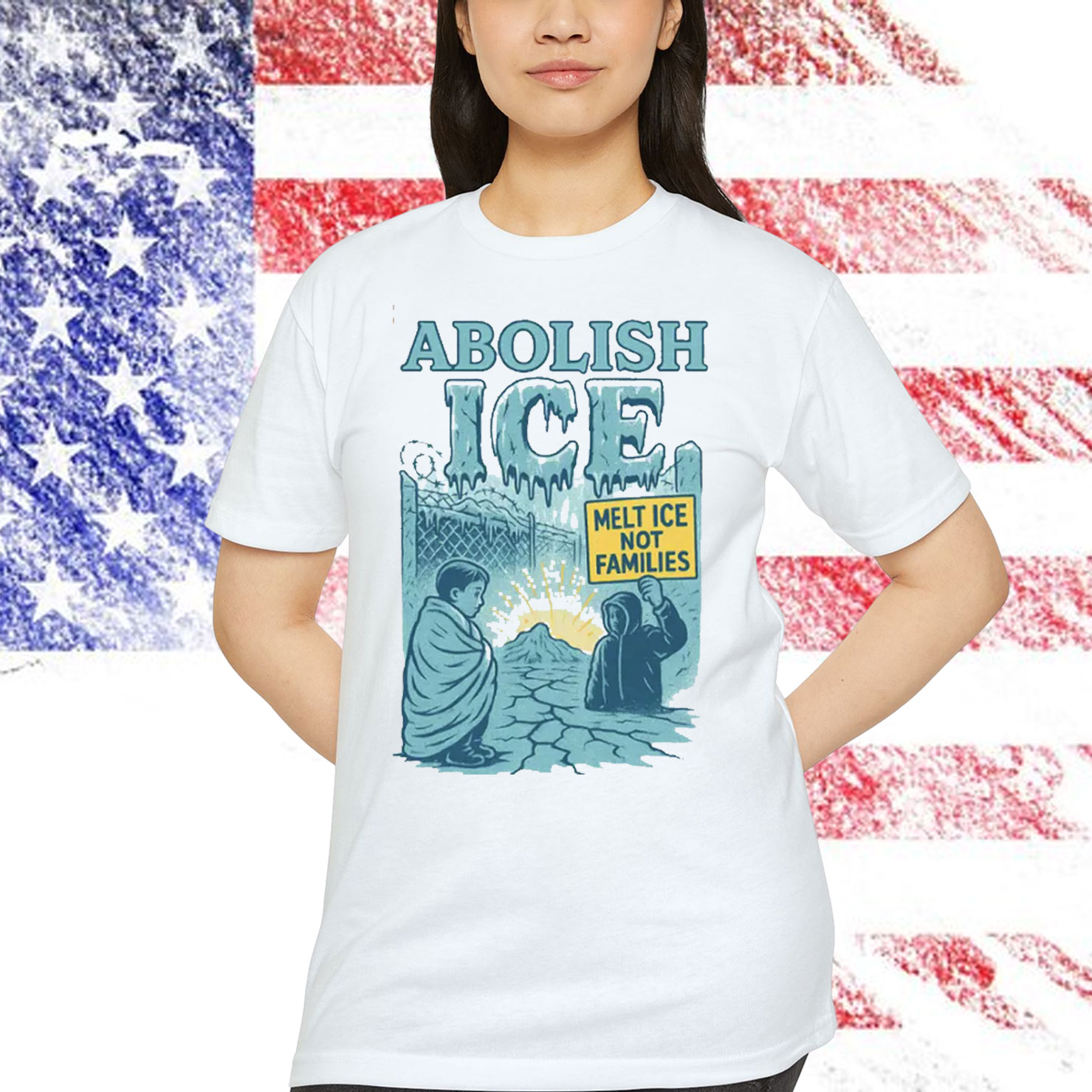 Abolish ICE Social Justice Protest T-Shirt