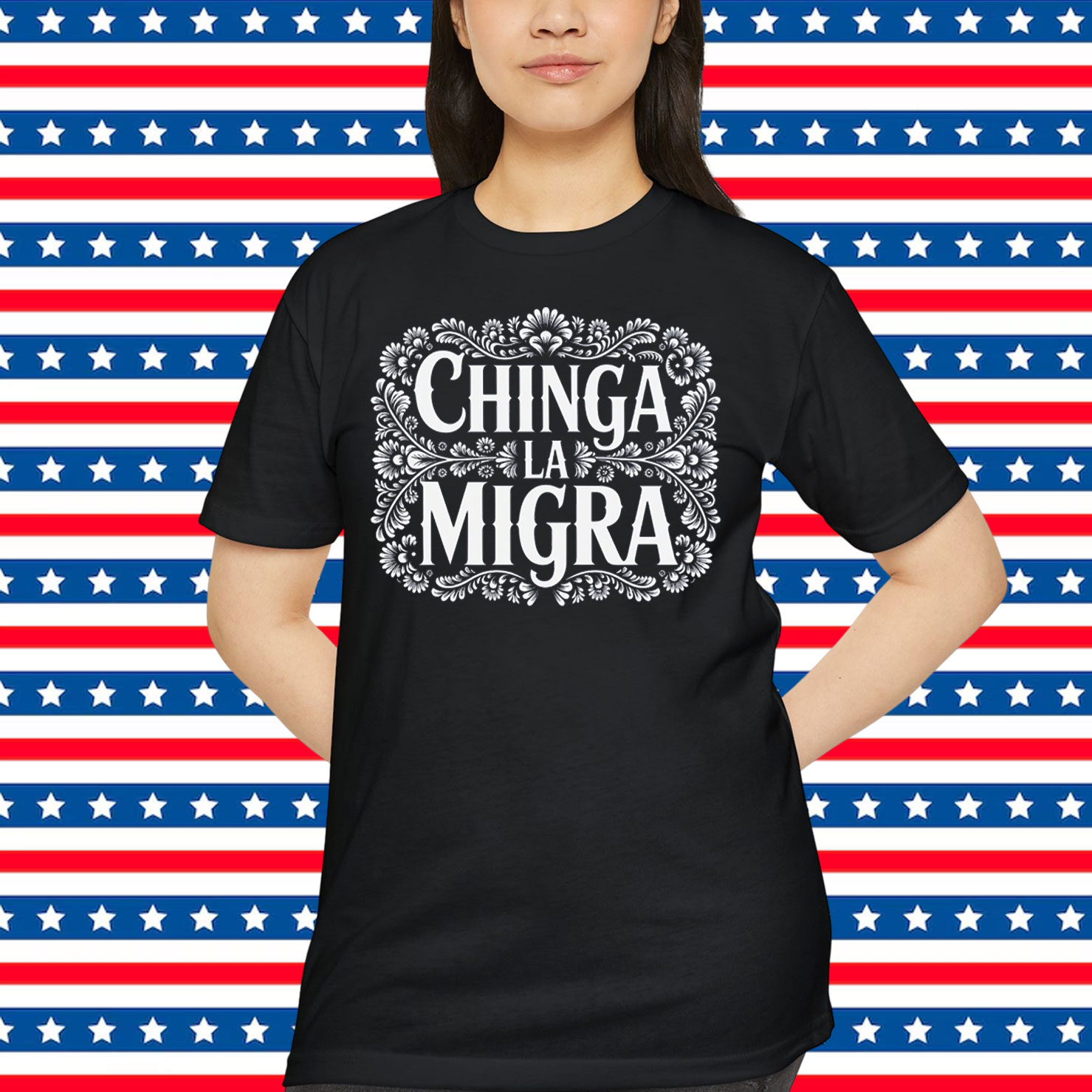Abolish ICE Chinga La Migra T-Shirt