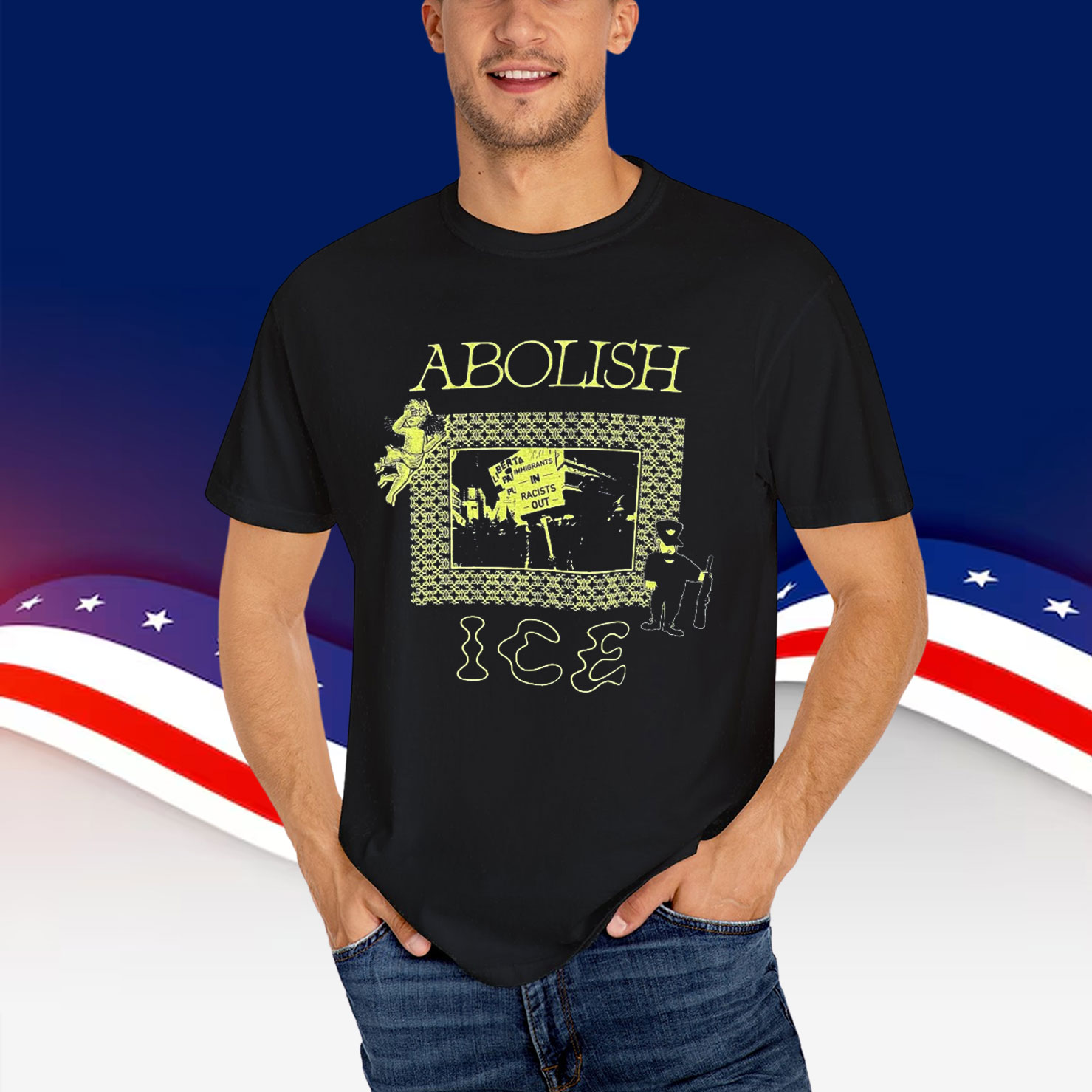 Abolish ICE T-Shirt