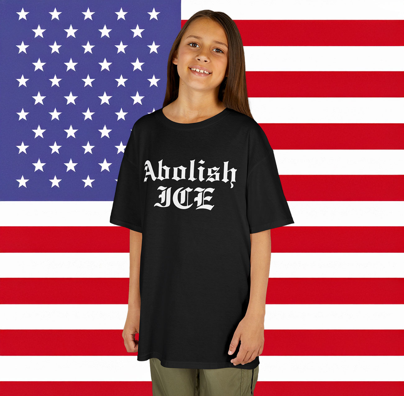 Abolish ICE T-Shirt Kids
