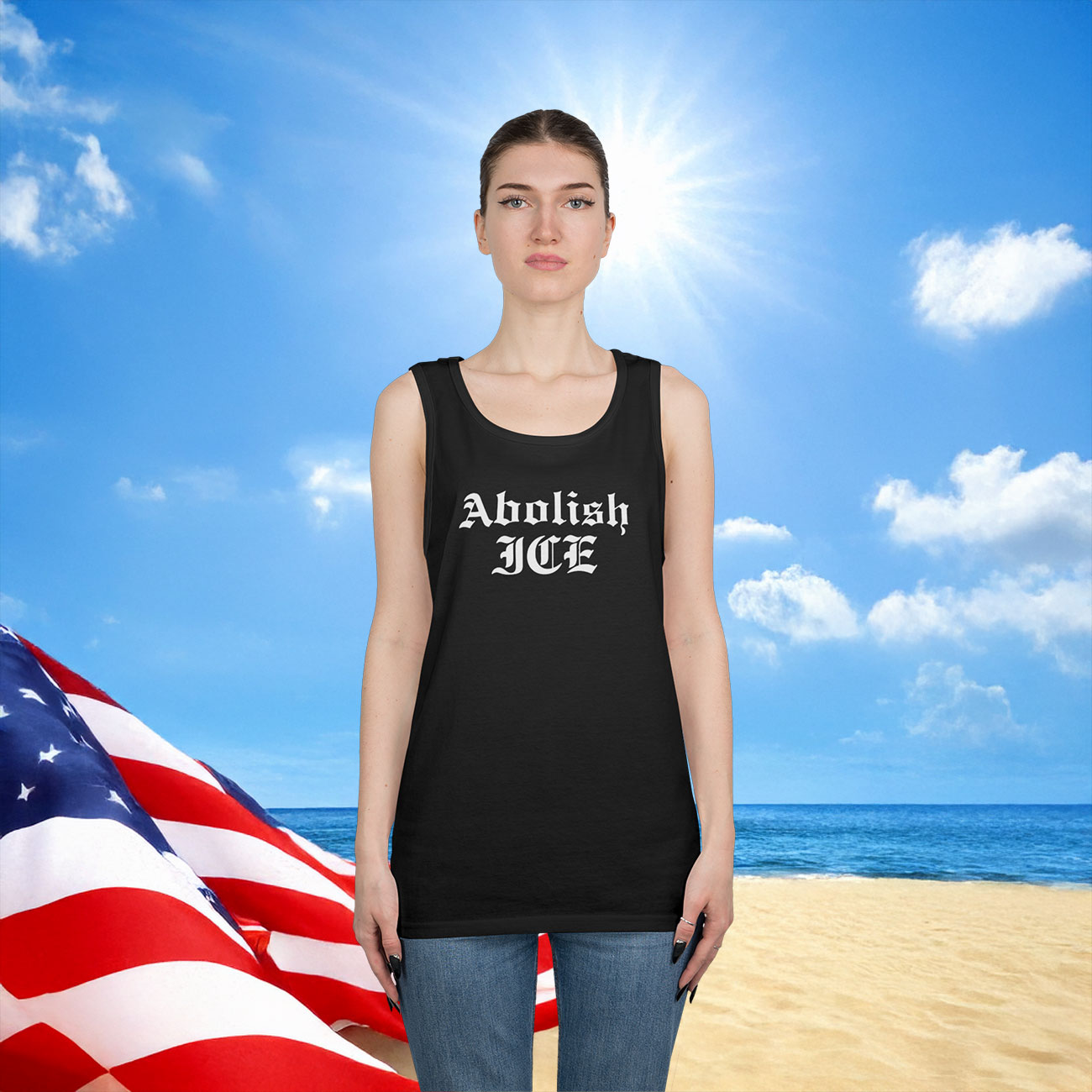 Abolish ICE Tank Top