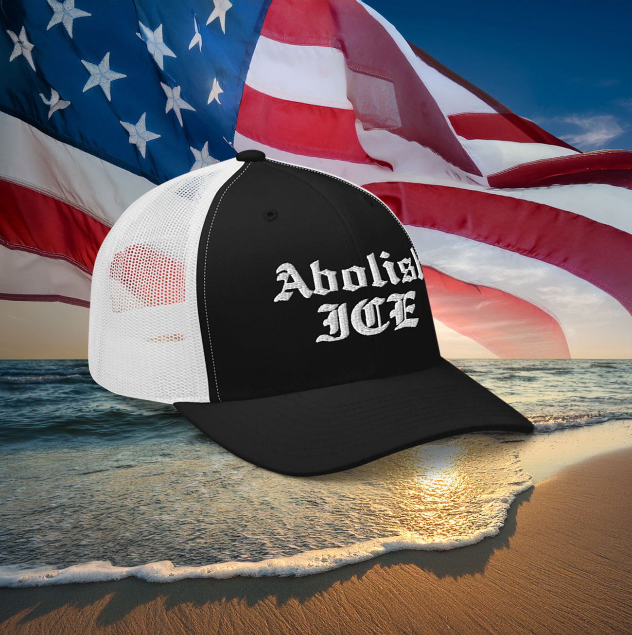 Abolish ICE Trucker Hat