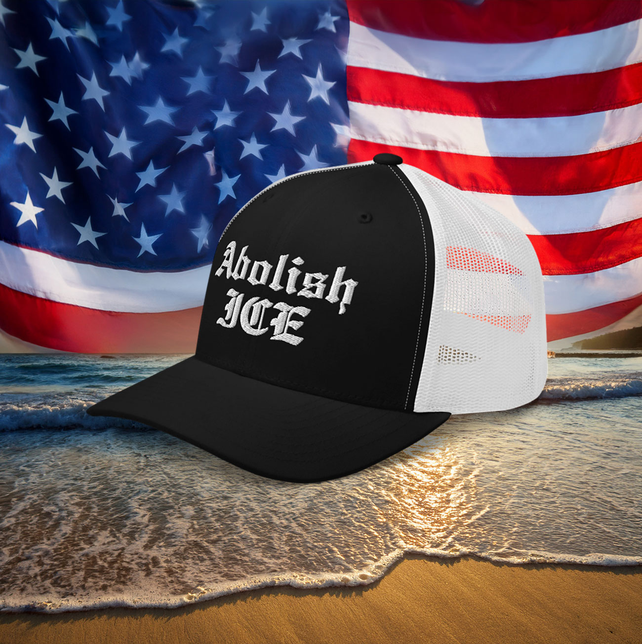 Abolish ICE Trucker Hat