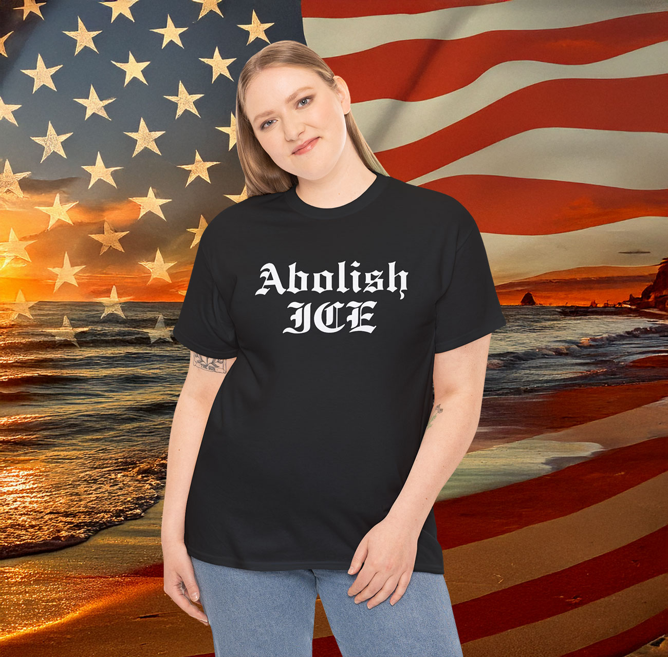 Abolish ICE Unisex T-Shirt
