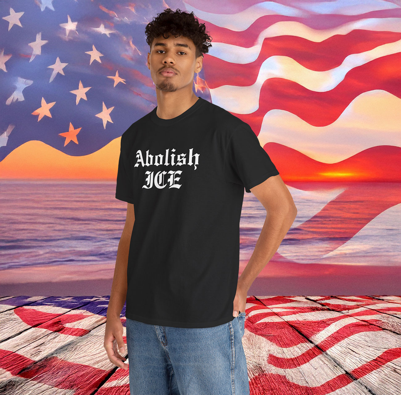Abolish ICE Unisex T-Shirt