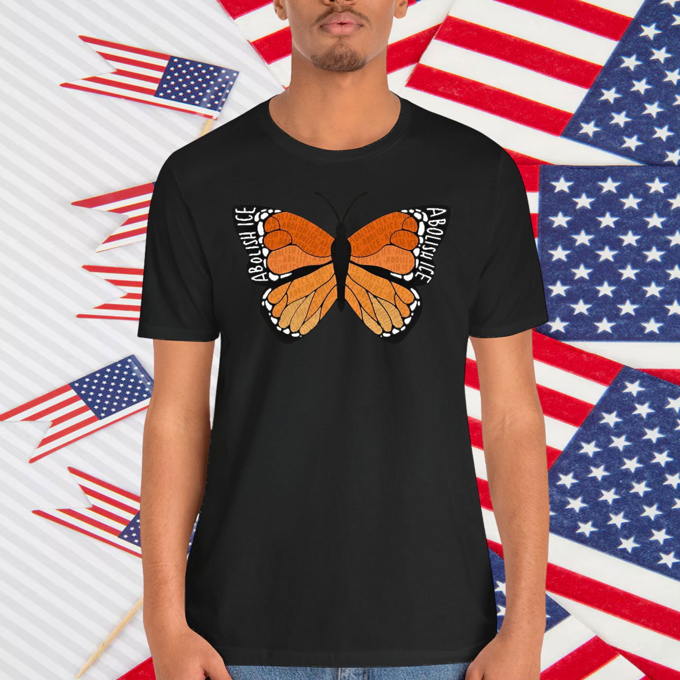 Abolish Ice Butterfly Shirt