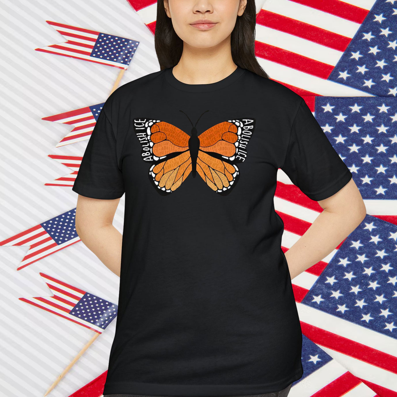 Abolish Ice Butterfly Shirt