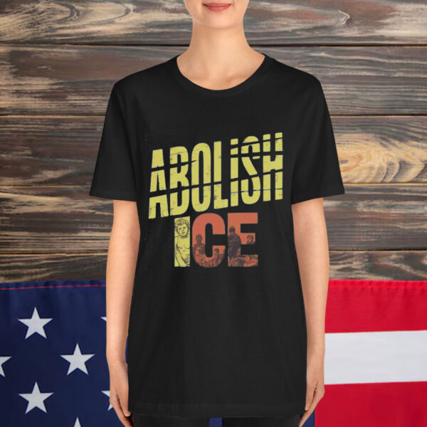 Abolish Ice No Human Is Illegal T-Shirt