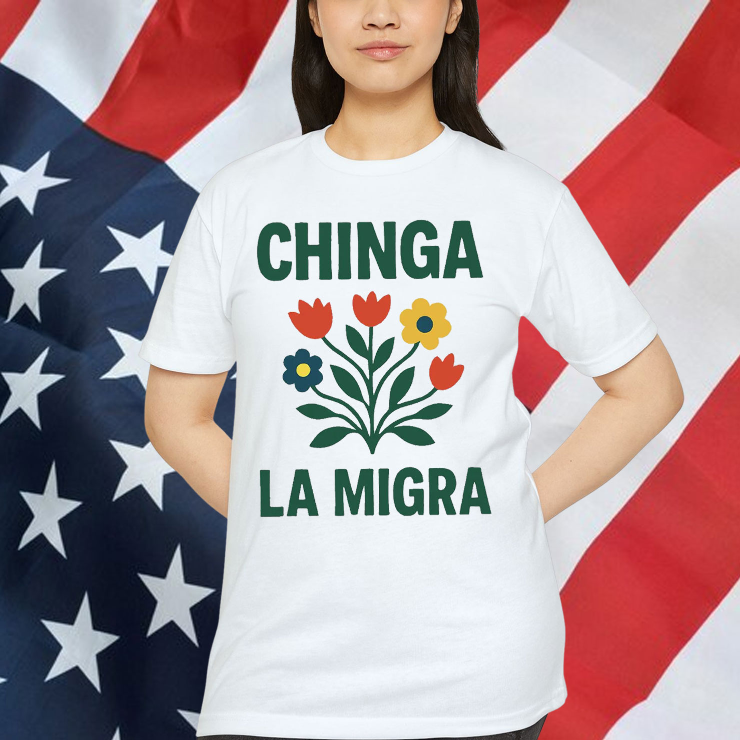 Abolish Ice Protest Chinga La Migra T-Shirt