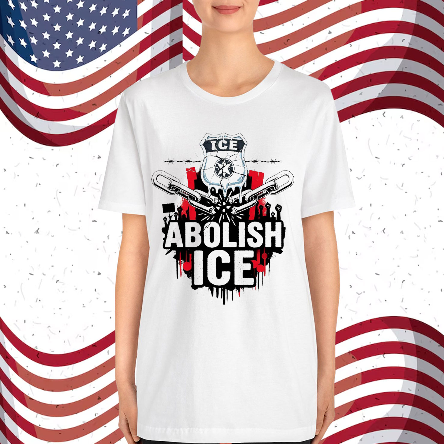 Abolish Ice Protest T-Shirt