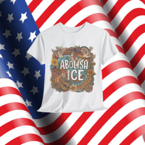 Abolish Ice No Human Is Illegal T-Shirt