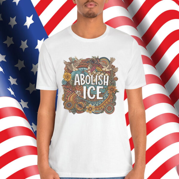 Abolish Ice No Human Is Illegal T-Shirt