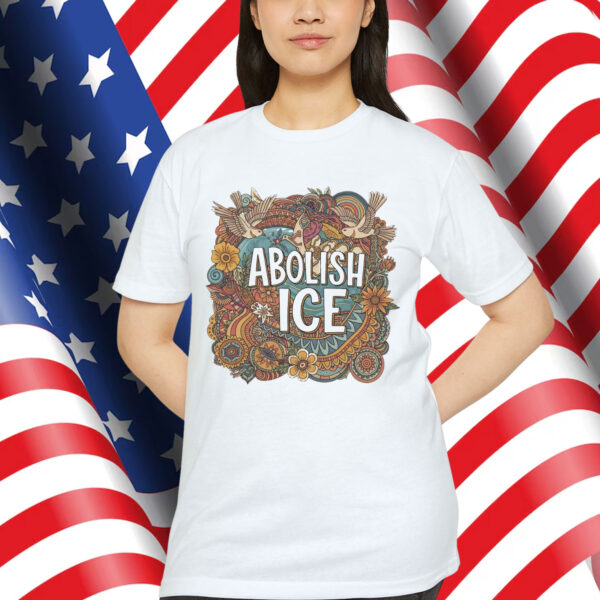 Abolish Ice No Human Is Illegal T-Shirt