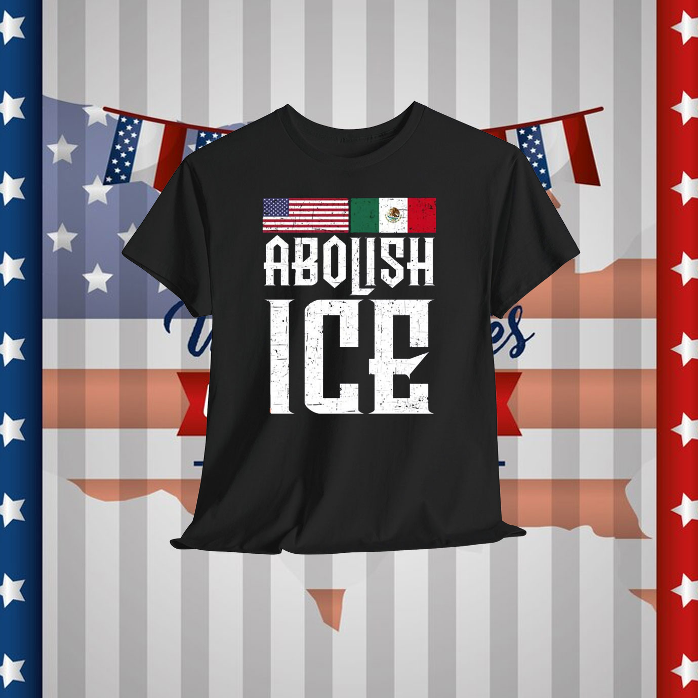 America Mexican Abolish ICE Shirt