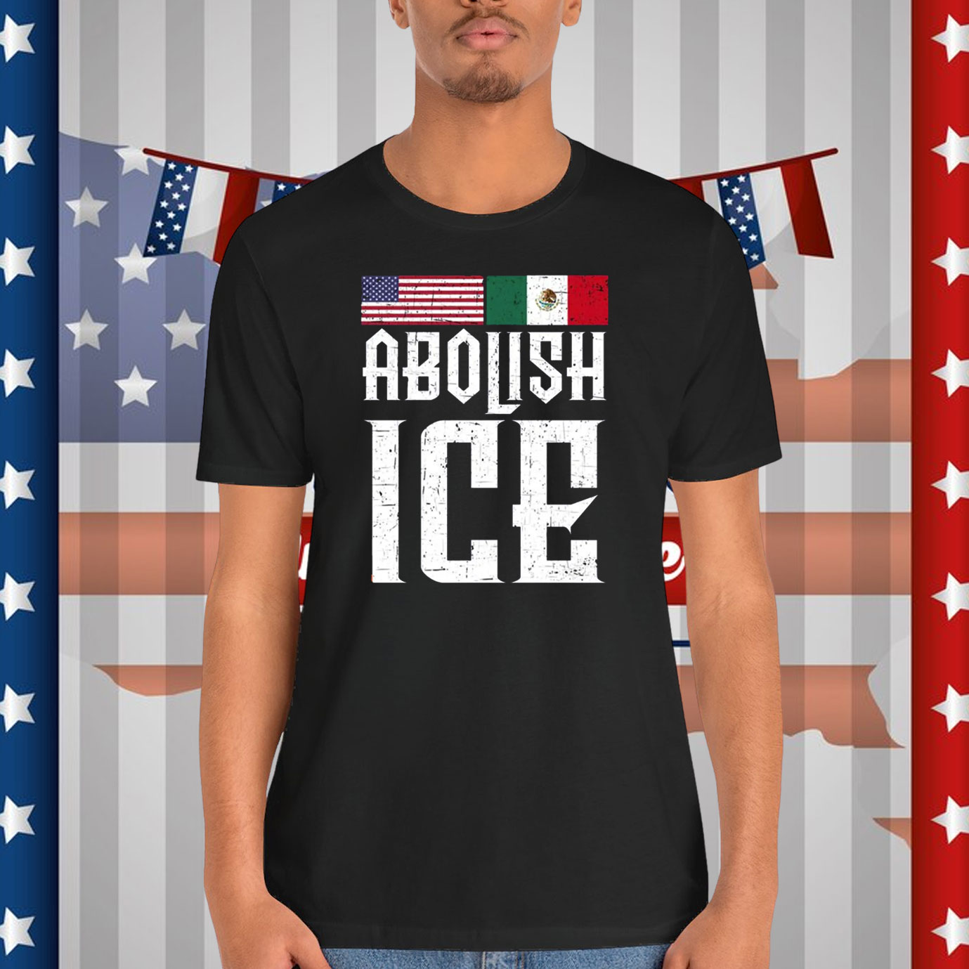 America Mexican Abolish ICE Shirt